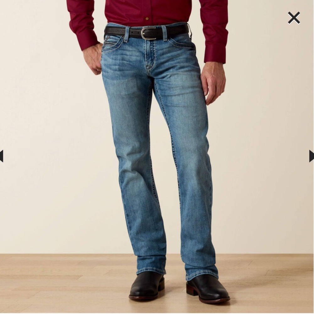 Ariat Blue Straight Jeans Classic Style